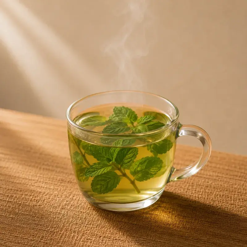 Fresh Mint Tea