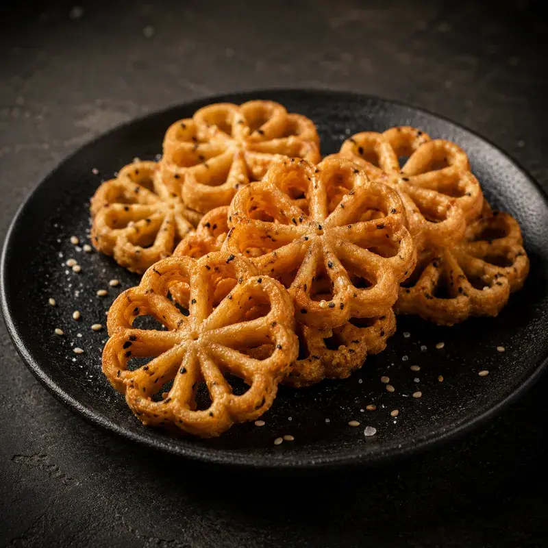 Kerala Rose Cookies