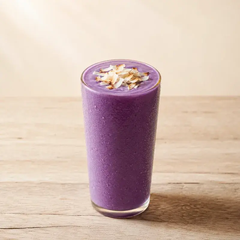 Ube Coconut Smoothie
